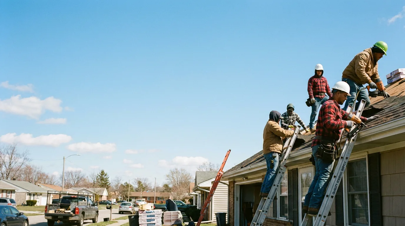 Roofing in Belmore, OH near me